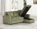 Yves Sectional Green