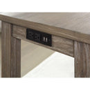 Caerleon 3 & 4 Piece Counter Ht. Set Gray & Blue - 5th Ave Furniture