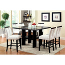 LUMINAR II Black/White Counter Ht. Chair (2/CTN) - 5th Ave Furniture