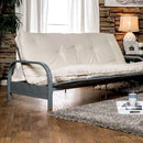 KNOX White 8" White Futon Mattress w/ Inner Spring - 5th Ave Furniture