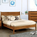 Lennart Oak Cal.King, E.King & Queen Bed - 5th Ave Furniture