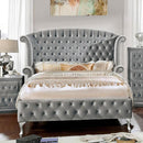 Alzir Gray & Black Queen & E.King Bed
