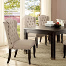 Sania I Antique Black 72" Dining Table - 5th Ave Furniture