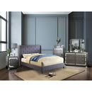 Anabelle Bed Blue & Gray