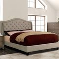 Carly Bed Grey & Brown