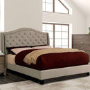 Carly Cal.King, E.King, Full, & Queen Bed Grey & Brown - 5th Ave Furniture