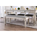 Georgia Antique White/Gray Dining Table