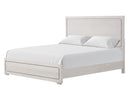 Crowthorne E.King & Queen Bed Grey & White - 5th Ave Furniture