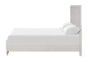 Crowthorne E.King & Queen Bed Grey & White - 5th Ave Furniture