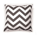 ZOE 18" X 18" Pillow, Gray Chevron (2/CTN)