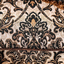 JAMAEL Brown/Espresso Sofa - 5th Ave Furniture