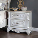 ROSALIND Night Stand, Pearl White - 5th Ave Furniture