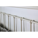 IRIA Vintage White Cal.King, E.King, & Full Bed - 5th Ave Furniture