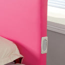 Evans Bed Espresso & Pink