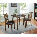 Blackwood 3 Pc. Round Table Set - 5th Ave Furniture