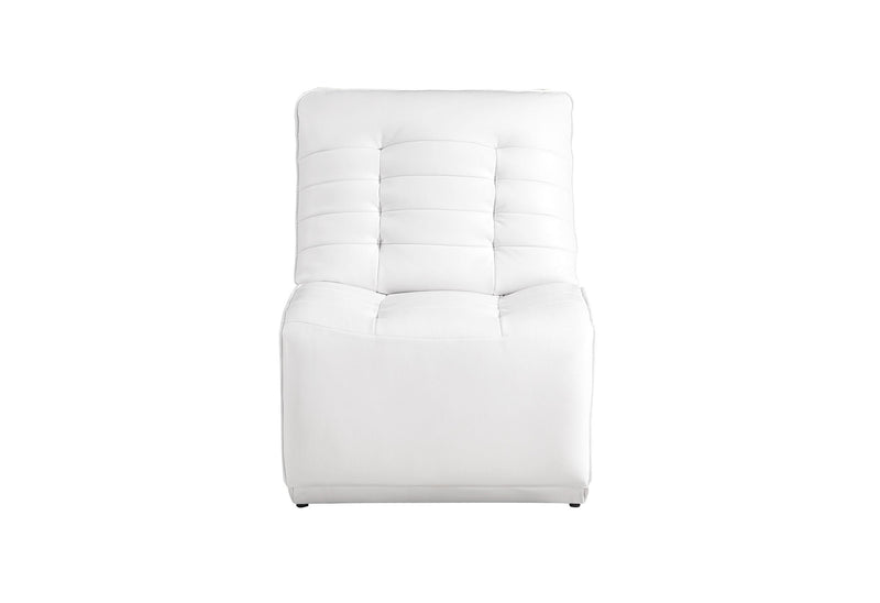 BUILD IT YOUR WAY U6066 BLANCHE WHITE STATIONARY CHAIR image