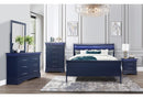 CHARLIE BLUKE QUEEN BED, DRESSER, MIRROR AND 2 NIGHTSTANDS - 5th Ave Furniture
