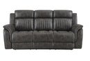 U8517 GREY RECLINING SOFA