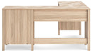 Battelle 60" Home Office Desk with Return - 5th Ave Furniture