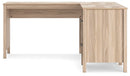 Battelle 60" Home Office Desk with Return - 5th Ave Furniture