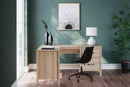 Battelle 60" Home Office Desk with Return - 5th Ave Furniture