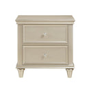 Celandine 2 Drawer Nightstand in Silver 1928-4