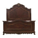 Deryn Park Queen Sleigh Bed in Cherry 2243SL-1