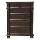 Catalonia 5 Drawer Chest in Cherry 1824-9