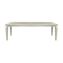 Bevelle Rectangular Dining Table in Silver 1958-96