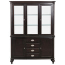 Marston Buffet with Hutch in Dark Cherry 2615DC-50-55
