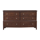 Cotterill 6 Drawer Dresser in Cherry 1730-5