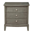 Cotterill 3 Drawer Nightstand in Gray 1730GY-4