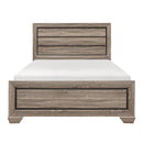 Beechnut Queen Panel Bed in Natural