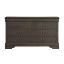 Mayville 6 Drawer Dresser in Gray 2147SG-5