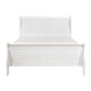 Mayville Full Sleigh Bed in White