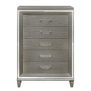 Tamsin Chest in Silver Grey Metallic 1616-9