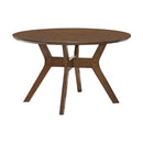 Edam Round Dining Table in Light Oak 5492-52