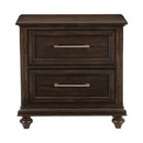Cardona Nightstand in Driftwood Charcoal 1689-4