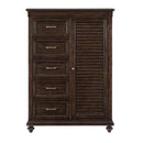 Cardona Wardrobe Chest in Driftwood Charcoal 1689-10