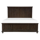 Cardona Queen Panel Bed in Driftwood Charcoal 1689-1*