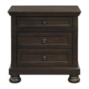 Begonia Nightstand in Gray 1718GY-4