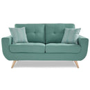 Deryn Loveseat in Teal 8327TL-2