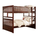 Rowe Full/Full Bunk Bed in Dark Cherry B2013FFDC-1*