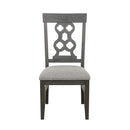 Arasina Side Chair in Dark Pewter (Set of 2)