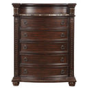 Cavalier Chest in Dark Cherry 1757-9