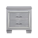 Allura Nightstand in Silver 1916-4
