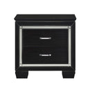 Allura Nightstand in Black 1916BK-4
