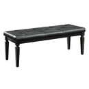 Allura Bed Bench in Black 1916BK-FBH