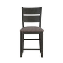 Baresford Counter Height Chair in Gray (Set of 2)