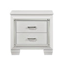Allura Nightstand in White 1916W-4